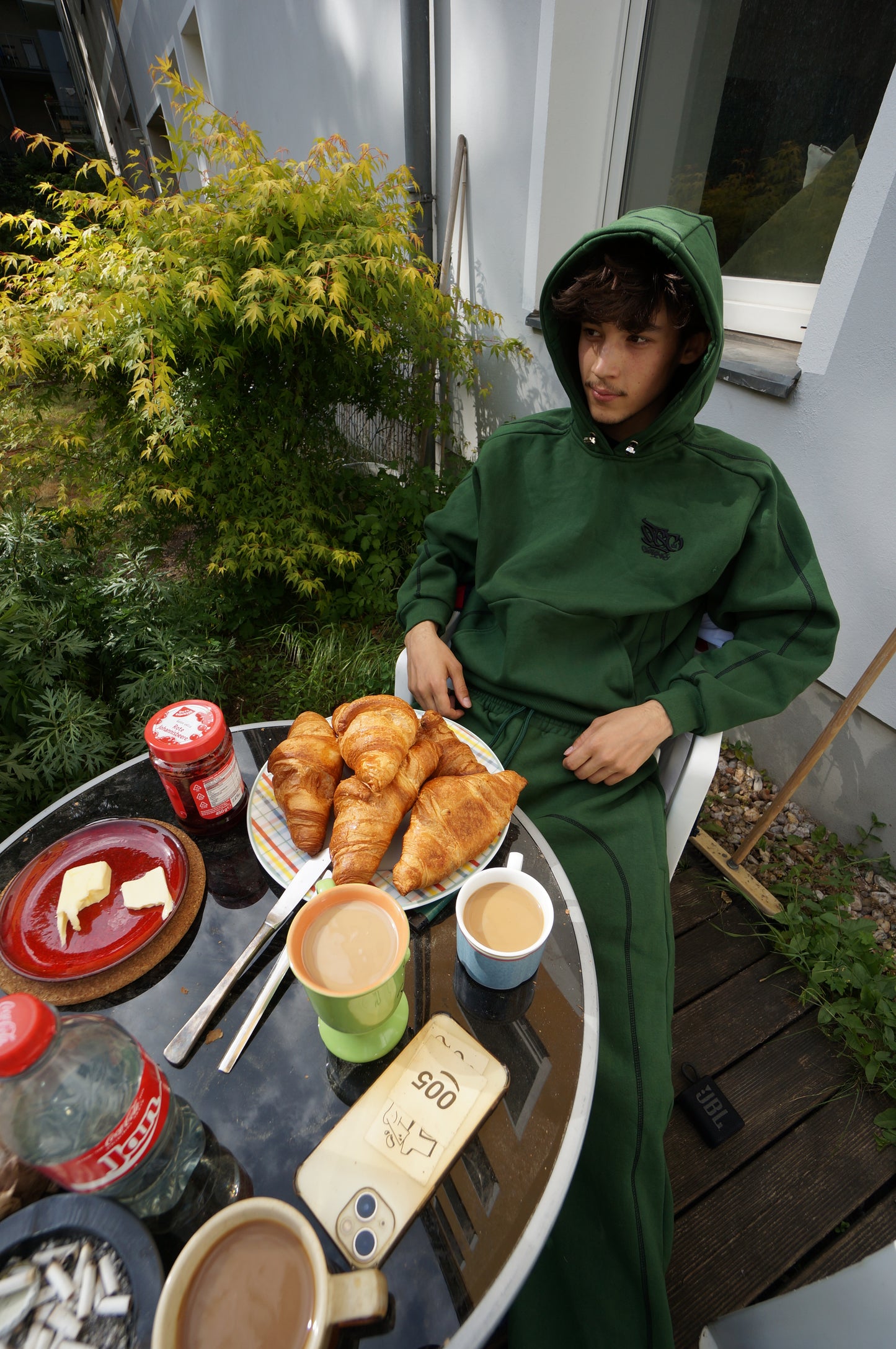 OGC Tracksuit Hoodie with mask Green