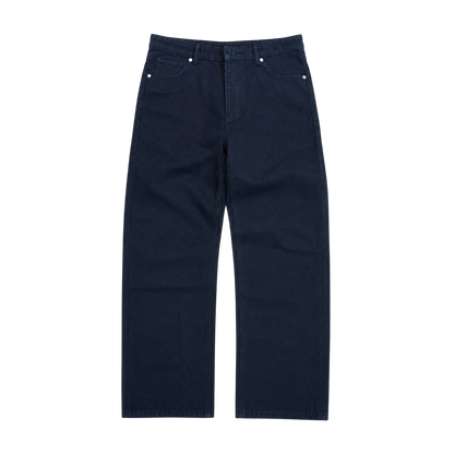 DEEP HIDDEN POCKET BLACK DENIM (16cm x 35cm)