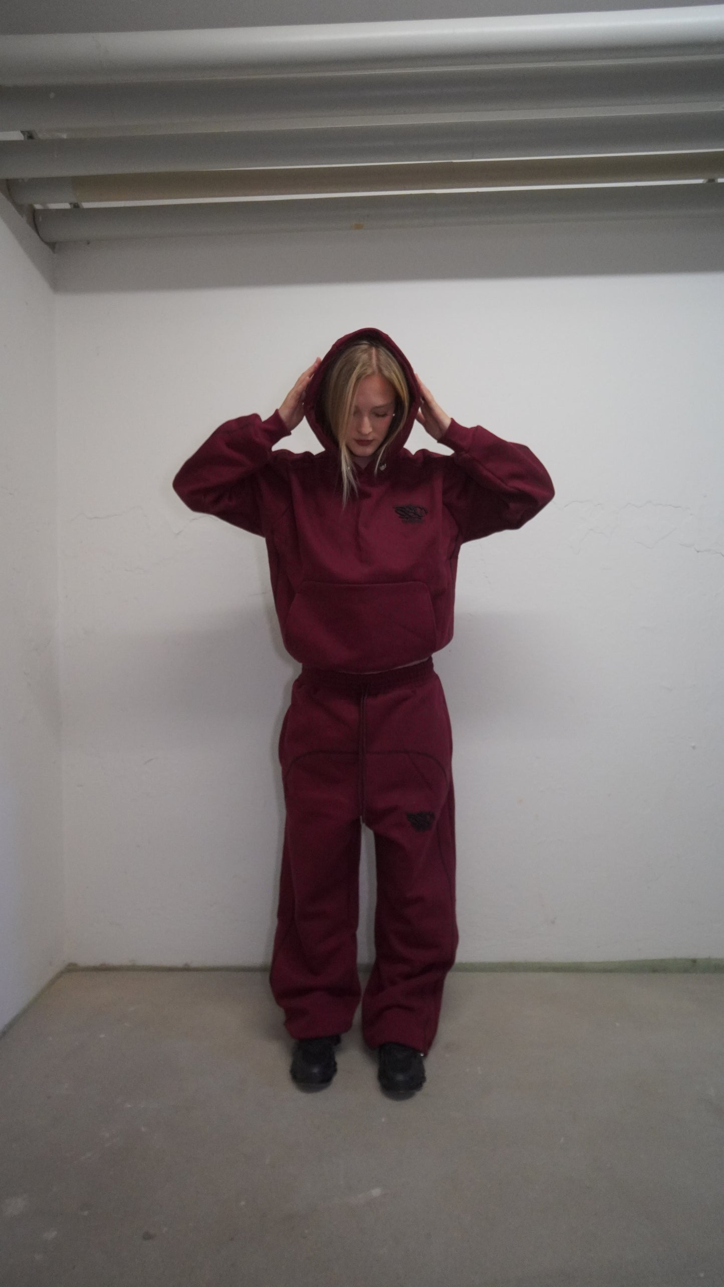 OGC Tracksuit Hoodie with mask Red
