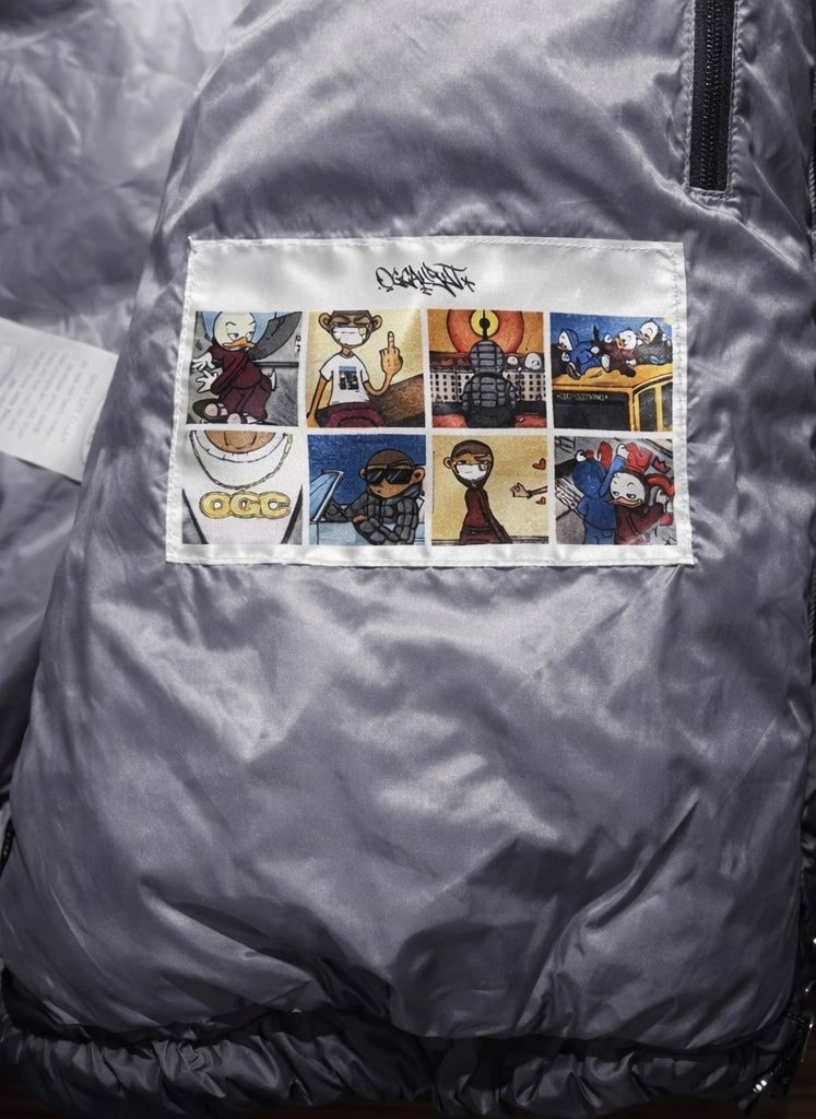 Anthrazit OGC Puffer (with ski mask)