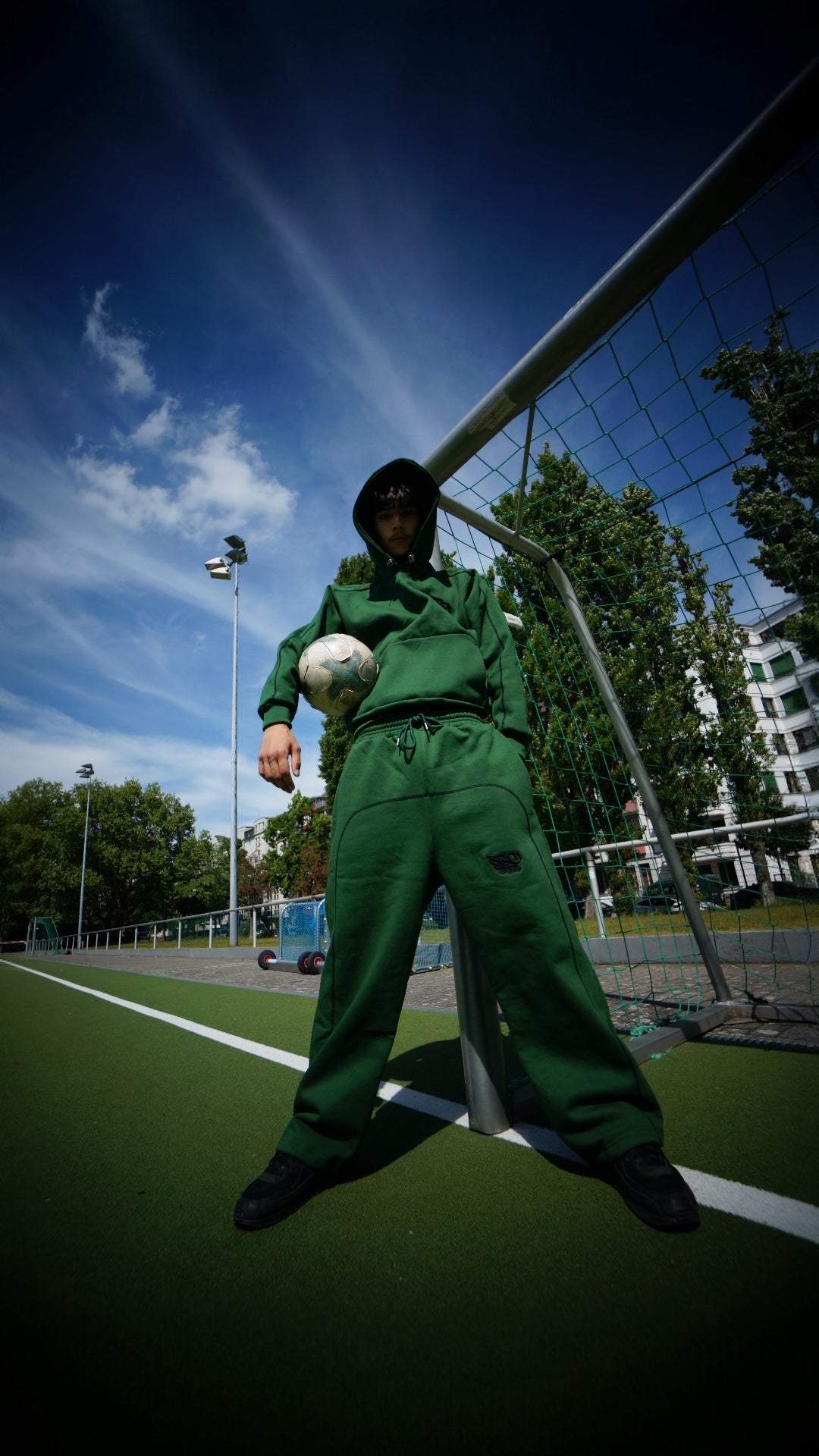 OGC Tracksuit Hoodie with mask  Green