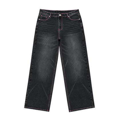 DEEP POCKET PINK TAB BAGGY (ZAP ZARAP)